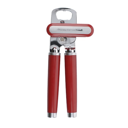 Lifetime KitchenAid Gloss Red ABS/Stainless Steel Manual Bottle/Can Opener KE199OHERA